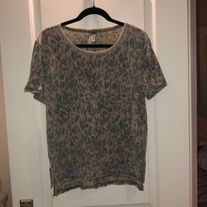 Women’s Free People Leopard Top